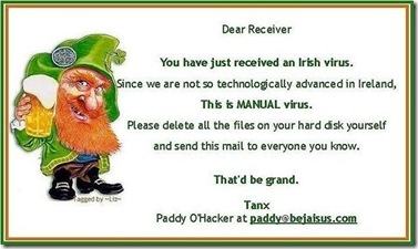 Irish Manual Virus.