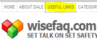 wisefaq - useful links tab