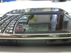 BlackBerry 9700 is thinner than BlackBerry 8300 BlackBerry 9700 is thinner than BlackBerry 8300