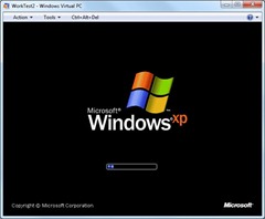 Windows XP Boots