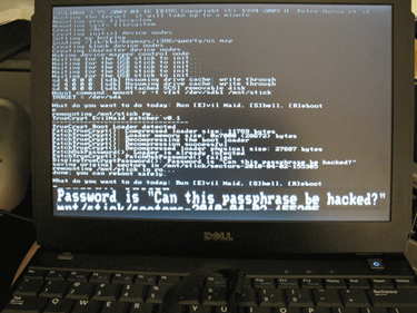 Evil Maid - Can this password be hacked