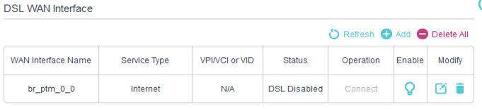 DSL-Disabled